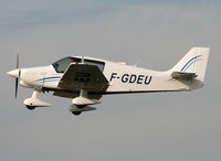 F-GDEU @ LFCQ - Taking off rwy 28 - by Shunn311