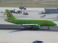VP-BHG @ EDDF - Airbus A319-114 of S7 Siberia Airlines in front of terminal 2