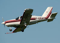 F-GSAO @ LFBR - Landing rwy 12 before LFBR Airshow 2009 - by Shunn311