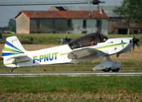 F-PNUT @ LFBR - Departing after LFBR Airshow 2009 - by Shunn311