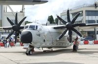 162142 @ LFPB - Grumman C-2A Greyhound (upgraded with NP2000 Propellers) of US Navy at the Aerosalon 2009, Paris