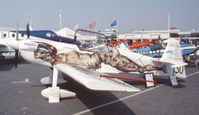 F-WZCJ @ LFPB - Mudry CAP-230 at the Aerosalon 1989 Paris