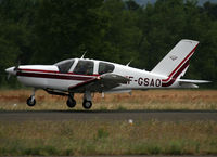 F-GSAO @ LFMK - Just a landing/take off for this aircraft today... - by Shunn311