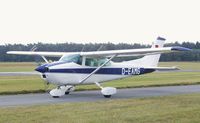 D-EAMG @ EDLO - Cessna (Reims) F182Q Skylane at Oerlinghausen airfield