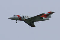 2121 @ AFW - U.S. Coast Guard HU-25A on approach to Allaince Fort Worth ( I shot this from my car driving down the highway ;)  )