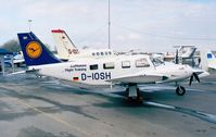 D-IOSH @ EDNY - Piper PA-34-220T Seneca V of Lufthansa Flight Training at the Aero 1999, Friedrichshafen