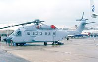 N592SA @ LFPB - Sikorsky S-92F at the Aerosalon 1999, Paris