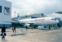 F-BTTD @ LFPB - Dassault Mercure 100 of Air Inter in front of the Musee de l'Air at the Aerosalon 1999, Paris