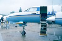 F-GMTO @ LFPB - Fairchild / Swearingen SA-225-AT meteorological aircraft at the Aerosalon 1989 Paris