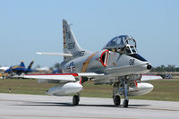 N524CF @ EFD - Collings Foundation A-4 at the Wings Over Houston Airshow