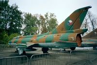 1017 - Sukhoi Su-7U Moujik of the czechoslovak air force at the Letecke Muzeum, Prague-Kbely