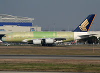 F-WWSI @ LFBO - C/n 0012 - For Singapore Airlines - by Shunn311