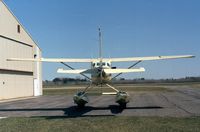N206JW @ ANE - Cessna TU206G Turbo Stationair 6 on amphibious floats at Anoka County Airport, Blaine MN