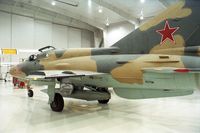 N317DM - Mikoyan i Gurevich MiG-21UM MONGOL at the Polar Aviation Museum, Blaine MN