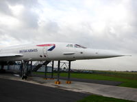 G-BOAF @ EGTG - British Airways Concorde Nose - by speedbrds
