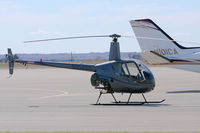 N954SH @ CPT - Former Sliver State Helicopters Robinson at Cleburne Municipal