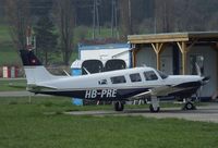 HB-PRE @ LSZR - Piper PA-32R-300 Cherokee Lance at St.Gallen-Altenrhein airfield