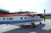 D-CAWI @ EDNY - Dornier Do 228-101 (formerly 'POLAR 2' operated by the German polar research institute (Alfred Wegener Institut)) standing outside the Dornier-Museum to be sold in May 2010. Before it had been exhibited at the Dornier Museum for some months.