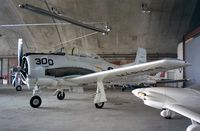 N300JH @ KSCH - North American T-28B at Schenectady county airport