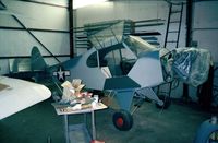 N26197 @ N57 - Piper J3L-65 Cub (being restored) at New Garden airport, Toughkenamon PA