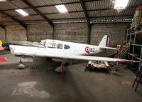 F-WZCZ @ LFLR - Nord 1101 c/n 77 stored into a hangar... - by Shunn311