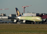 F-WWSI @ LFBO - C/n 0054 - For Singapore Airlines - by Shunn311