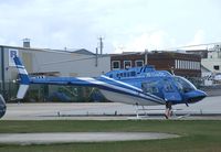 G-OAGL @ EGKA - Bell 206B JetRanger at Shoreham airport