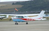 G-BYEM @ EGKA - Cessna R182 Skylane RG at Shoreham airport