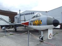 WT806 - Hawker Hunter GA11 preserved at Shoreham airport
