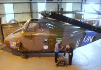 XP345 - Westland Whirlwind HAR10 at the AeroVenture, Doncaster
