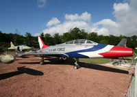 56-3949 - Thunderbirds F-100F c/s but fake c/s... Has flown under Denmark Air Force as GT-949 - by Shunn311