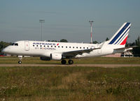 F-HBXJ @ LFST - Taking off rwy 23 in new Air France c/s... Last new EMB-170 in Regional fleet at this time ;) - by Shunn311