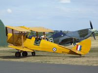 G-ANRM @ EGSU - De Havilland (Morris) D.H.82A Tiger Moth at Duxford airfield