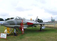 XG172 - Hawker Hunter F6A (painted and marked as XG168) at the City of Norwich Aviation Museum