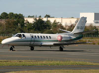 OO-CLX @ LFBD - Parked at the General Aviation area... - by Shunn311