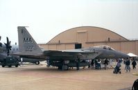 77-0102 @ KADW - McDonnell Douglas F-15A Eagle of the MA ANG at Andrews AFB during Armed Forces Day 2000