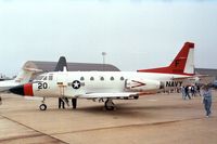 159365 @ KADW - North American Rockwell CT-39G Sabreliner of the US Navy at Andrews AFB during Armed Forces Day