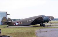 N30N @ PVG - Lockheed 18-50 (C-60A Lodestar) of the Confederate Air Force at Hampton Roads Executive Airport