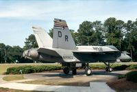 163157 - McDonnell Douglas F/A-18A Hornet at the Gate of MCAS Beaufort SC