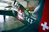 HB-RCF @ LSZR - Morane-Saulnier (EFW) D-3801 / MS.406 C-1 at the Fliegermuseum Altenrhein