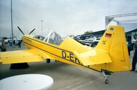 D-EKDF @ EDNY - Akaflieg München Mü-30 Schlacro at the AERO 2001, Friedrichshafen