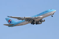 HL7499 @ DFW - Korean Air Cargo Departing DFW Airport