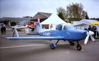 D-ENMY @ EDNY - Mylius MY-103 Mistral (first series production aircraft, still unflown) at the AERO 2001, Friedrichshafen