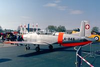 HB-RBU @ EDNY - Pilatus P-3-05 at the AERO 2001, Friedrichshafen