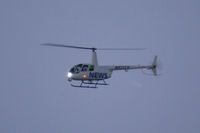 N611TV - News helicopter hovering over Cowboys Stadium before Super Bowl XLV