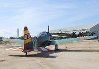 41-1414 - Vultee BT-13 Valiant (converted to represent an Aichi D3A VAL divebomber) at the March Field Air Museum, Riverside CA