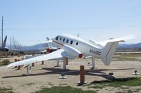N143SC - Scaled Composites (Burt Rutan design for Beechcraft) Model 143 Triumph at the Joe Davies Heritage Airpark, Palmdale CA