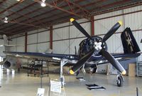 N14WB @ KCNO - Grumman F8F-2 Bearcat at the Planes of Fame Air Museum, Chino CA