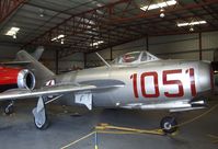 N87CN @ KCNO - Mikoyan i Gurevich MiG-15 FAGOT at the Planes of Fame Air Museum, Chino CA