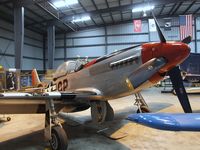 N44727 @ KCMA - North American P-51D Mustang at the Commemorative Air Force Southern California Wing's WW II Aviation Museum, Camarillo CA